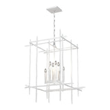 Tura Chandelier Large in White by Hubbardton Forge