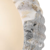 Tura LED Sconce - White Marble