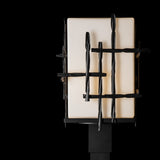 Tura Outdoor Post Lantern detail in Coastal Oil Rubbed Bronze, by Hubbardton Forge