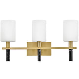 Turin Vanity Light 3 Lights By Hinkley - Side View1