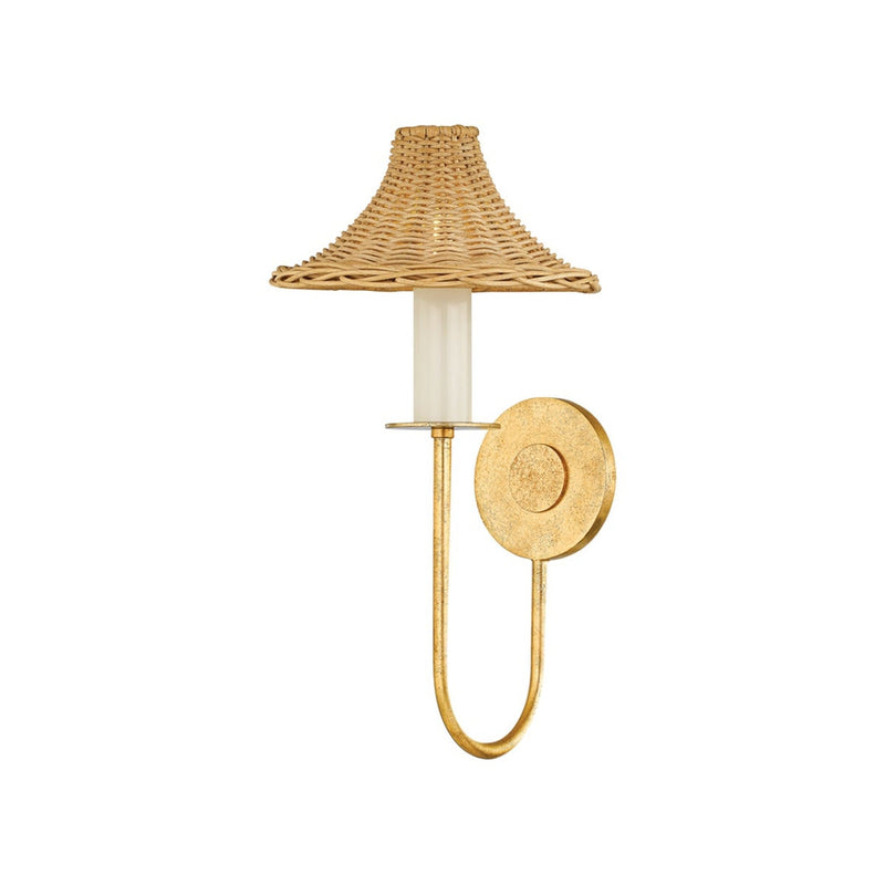 Twila Wall Sconce - Vintage Gold Leaf