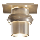 Twilight Flush Mount, shown in Soft Gold, by Hubbardton Forge