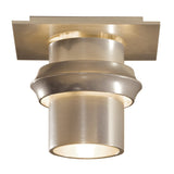Twilight Flush Mount detail in Soft Gold, by Hubbardton Forge