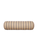 Twill Bolster Cushion - Cashmere/Black