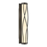 Twine Wall Sconce in Dark Smoke by Hubbardton Forge
