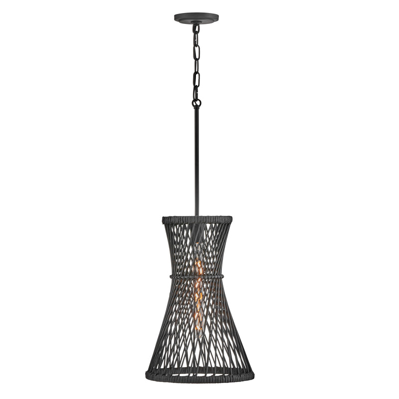 Twyla Medium Pendant - Black - by Hinkley