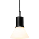 Type 80 Pendant Matt Black Glass By Anglepoise - Front View1