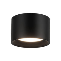 Uma Flush Mount — 6 Inch, Black