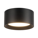 Uma Flush Mount — 7 Inch, Black