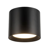 Uma Tall Flush Mount — 7 Inch, Black
