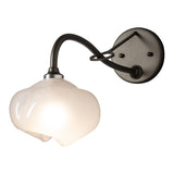 Ume 1-Light Long-Arm Wall Sconce, shown in Oil Rubbed Bronze, by Hubbardton Forge