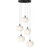 Ume 5-Light Pendant - Ink Frosted Glass