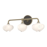 Ume Curved Arm Vanity Light in Soft Gold, Oil Rubbed Bronze by Hubbardton Forge