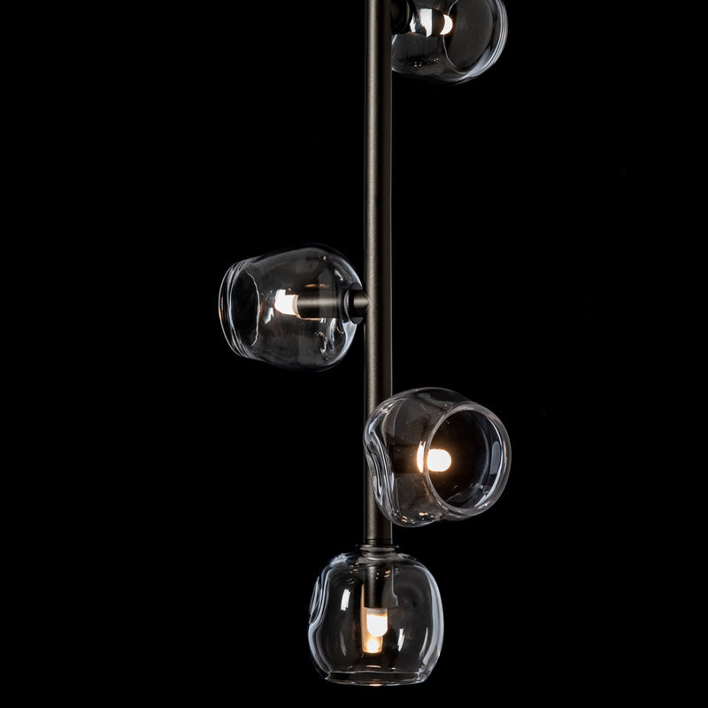 Ume Vertical Pendant Oil Rubbed Bronze Clear Glass By Hubbardton Forge Detailed View