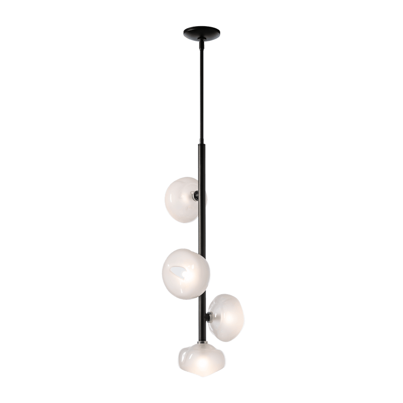 Ume Vertical Pendant Oil Rubbed Bronze Frosted Glass By Hubbardton Forge