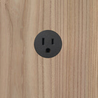 Unfit Cover Plate 15A Black By Prado