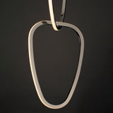 Unity Vertical LED Pendant Black Chrome By ET2 Detailed View1