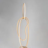 Unity Vertical LED Pendant Brushed Champange By ET2 Detailed View