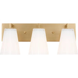Upson Wall Sconce — Large, Satin Brass