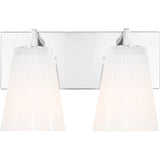 Upson Wall Sconce — Medium, Chrome