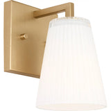 Upson Wall Sconce — Small, Satin Brass