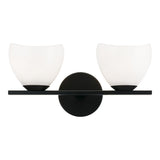 Uptowne Bath and Vanity Light 14 Inch Black