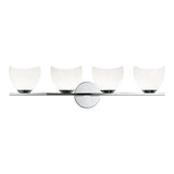 Uptowne Bath and Vanity Light 27 Inch Chrome