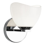 Uptowne Bath and Vanity Light 6 Inch Chrome