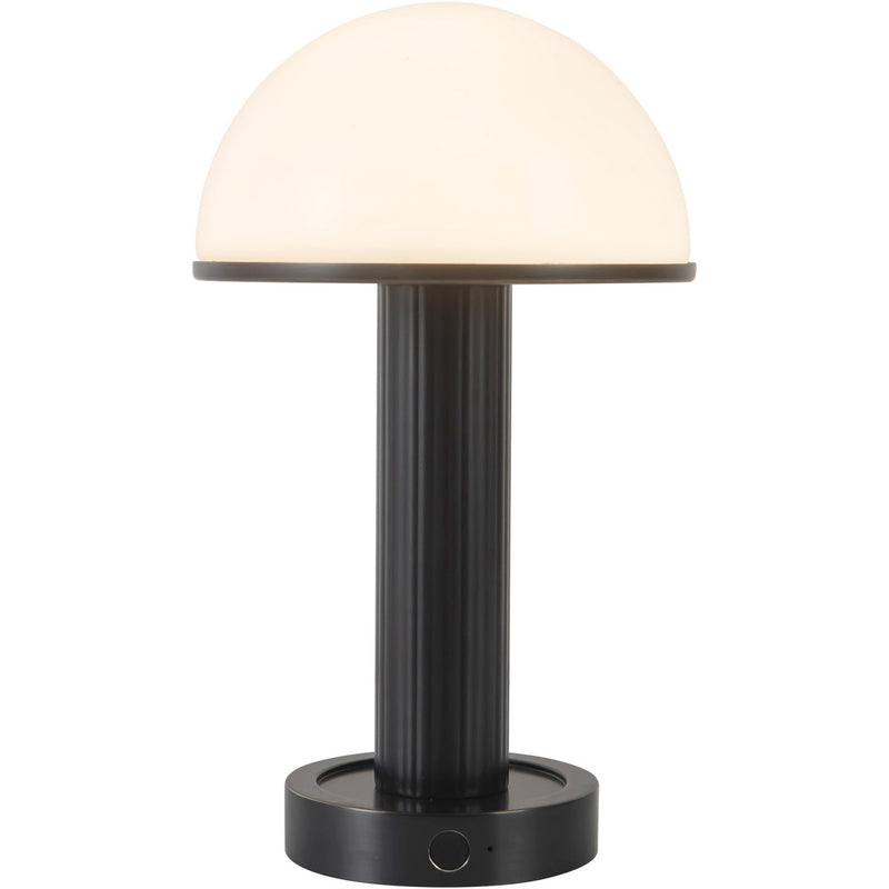 Urban Bronze/Glossy Glass 5inch Vienna Table Lamp by Alora Lighting