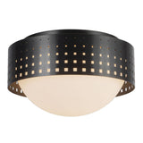 Urban Bronze 10inch Astoria Flush Mount by Kuzco