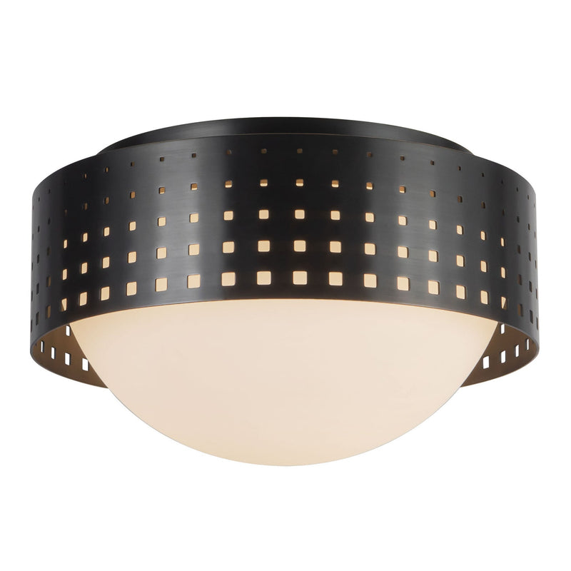 Urban Bronze 10inch Astoria Flush Mount by Kuzco