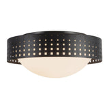 Urban Bronze 14inch Astoria Flush Mount by Kuzco