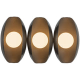 Urban Bronze 15inch Cortez Wall/Vanity Light by Alora Lighting