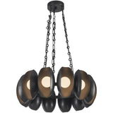 Urban Bronze 25inch Cortez Chandelier by Alora Lighting