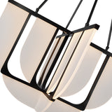Urban Bronze 29inch Anders Chandelier by Alora Lighting Details
