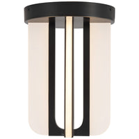 Urban Bronze 8inch Anders Semi-Flush Mount by Alora Lighting