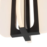 Urban Bronze 8inch Anders Semi-Flush Mount by Alora Lighting Details
