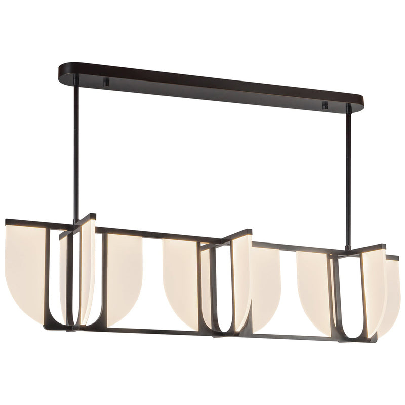 Urban Bronze Anders Linear Pendant by Alora Lighting