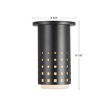 Urban Bronze Astoria Semi-Flush Mount by Kuzco Dimensions