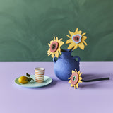 Van Gogh Sunflowers Paper Bouquet, styled in an interior