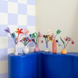 Van Gogh Sunflowers Paper Bouquet, styled in an interior