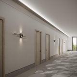 VDL CC 40 Lightning Wall Sconce Black By DALS Lifestyle View