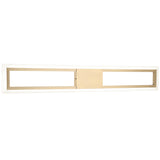 Valance Vanity Light Large Aged Gold Brass Matteo