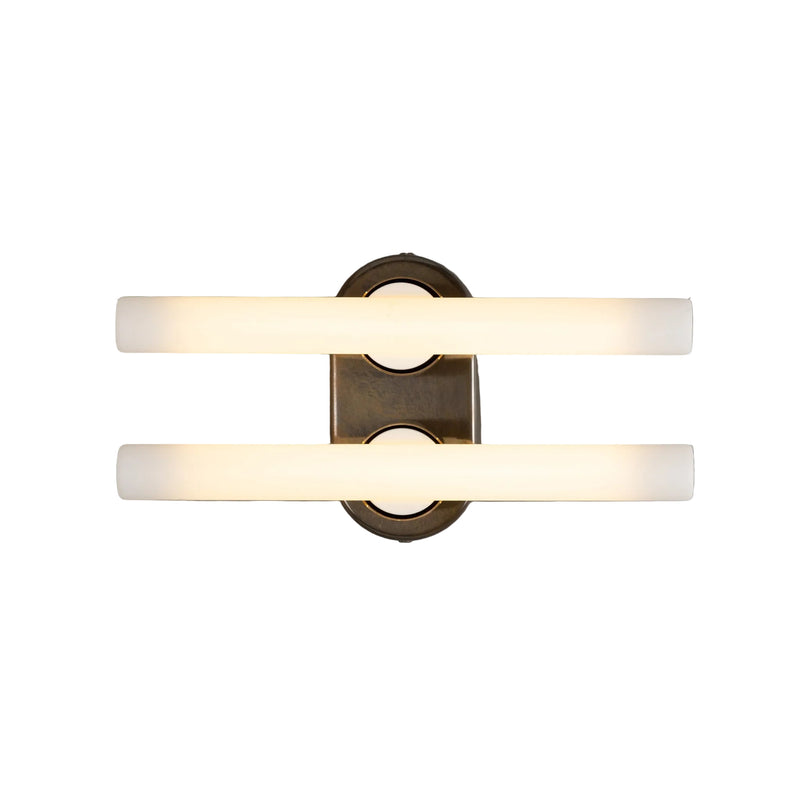 Valencia Double Wall Light - Antique Brass