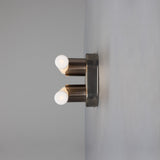 Valencia Double Wall Light - Antique Silver