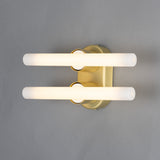 Valencia Double Wall Light - Satin Brass