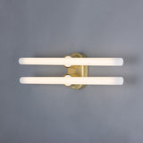 Valencia Double Wall Light - Satin Brass