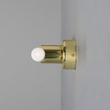 Valencia Single Wall Light - Polished Brass