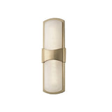 Valencia Wall Sconce - 15 Inch - Aged Brass by Hudson Valley