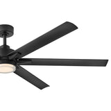 Valor 66” LED Smart Fan - Matte Black